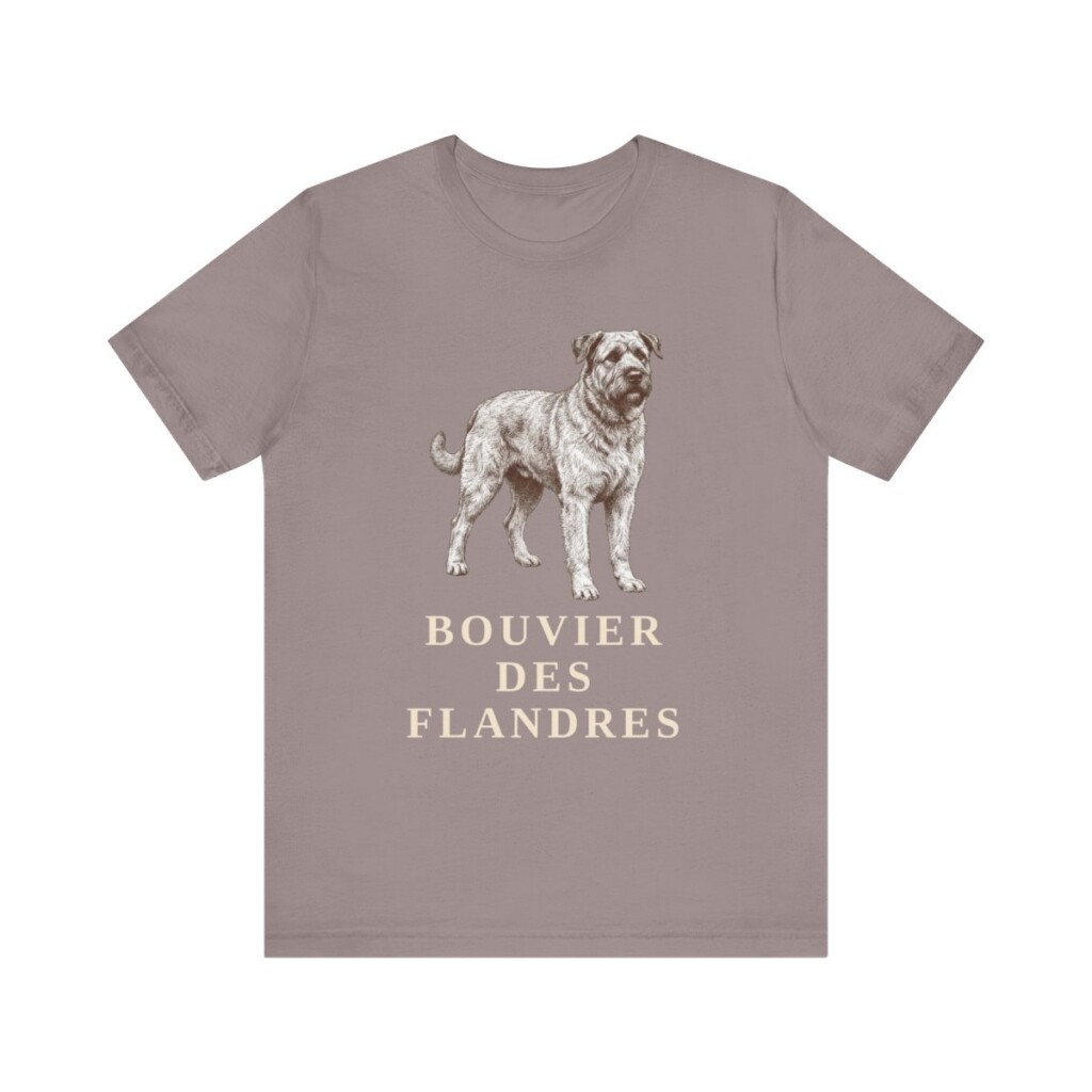 Bouvier des Flandres Lover Shirt, Vintage Dog Sketch Tee, Dog Lover Gift