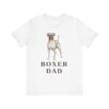 Boxer Dad Shirt, Vintage Dog Sketch Tee, Dog Dad Gift