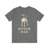 Boxer Dad Shirt, Vintage Dog Sketch Tee, Dog Dad Gift
