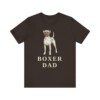 Boxer Dad Shirt, Vintage Dog Sketch Tee, Dog Dad Gift