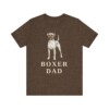 Boxer Dad Shirt, Vintage Dog Sketch Tee, Dog Dad Gift
