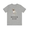 Boxer Dad Shirt, Vintage Dog Sketch Tee, Dog Dad Gift