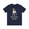 Boxer Dad Shirt, Vintage Dog Sketch Tee, Dog Dad Gift