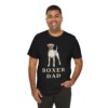 Boxer Dad Shirt, Vintage Dog Sketch Tee, Dog Dad Gift