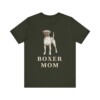 Boxer Mom Shirt, Vintage Dog Sketch Tee, Dog Mom Gift