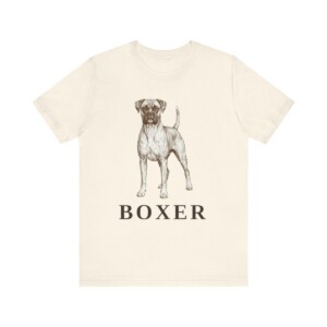 Boxer Lover Shirt, Vintage Dog Sketch Tee, Dog Lover Gift Boxer Lover Shirt, Vintage Dog Sketch Tee, Dog Lover Gift