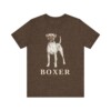 Boxer Lover Shirt, Vintage Dog Sketch Tee, Dog Lover Gift