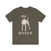Boxer Lover Shirt, Vintage Dog Sketch Tee, Dog Lover Gift
