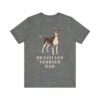Brazilian Terrier Dad Shirt, Vintage Dog Sketch Tee, Dog Dad Gift