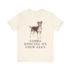 Brazilian Terrier Humor Shirt, Vintage Dog Sketch Tee, Dog Humor Gift