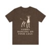 Brazilian Terrier Humor Shirt, Vintage Dog Sketch Tee, Dog Humor Gift
