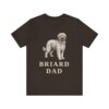 Briard Dad Shirt, Vintage Dog Sketch Tee, Dog Dad Gift Briard Dad Shirt, Vintage Dog Sketch Tee, Dog Dad Gift
