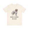 Briard Dad Shirt, Vintage Dog Sketch Tee, Dog Dad Gift Briard Dad Shirt, Vintage Dog Sketch Tee, Dog Dad Gift