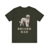 Briard Dad Shirt, Vintage Dog Sketch Tee, Dog Dad Gift Briard Dad Shirt, Vintage Dog Sketch Tee, Dog Dad Gift