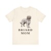 Briard Mom Shirt, Vintage Dog Sketch Tee, Dog Mom Gift Briard Mom Shirt, Vintage Dog Sketch Tee, Dog Mom Gift