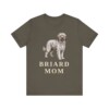 Briard Mom Shirt, Vintage Dog Sketch Tee, Dog Mom Gift Briard Mom Shirt, Vintage Dog Sketch Tee, Dog Mom Gift
