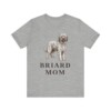 Briard Mom Shirt, Vintage Dog Sketch Tee, Dog Mom Gift Briard Mom Shirt, Vintage Dog Sketch Tee, Dog Mom Gift