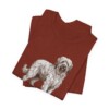 Briard Mom Shirt, Vintage Dog Sketch Tee, Dog Mom Gift Briard Mom Shirt, Vintage Dog Sketch Tee, Dog Mom Gift
