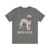 Briard Lover Shirt, Vintage Dog Sketch Tee, Dog Lover Gift