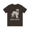 Briard Lover Shirt, Vintage Dog Sketch Tee, Dog Lover Gift