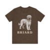 Briard Lover Shirt, Vintage Dog Sketch Tee, Dog Lover Gift