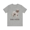 Briard Lover Shirt, Vintage Dog Sketch Tee, Dog Lover Gift