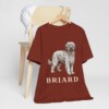 Briard Lover Shirt, Vintage Dog Sketch Tee, Dog Lover Gift