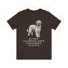 Briard Humor Shirt, Vintage Dog Sketch Tee, Dog Humor Gift