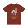 Briard Humor Shirt, Vintage Dog Sketch Tee, Dog Humor Gift