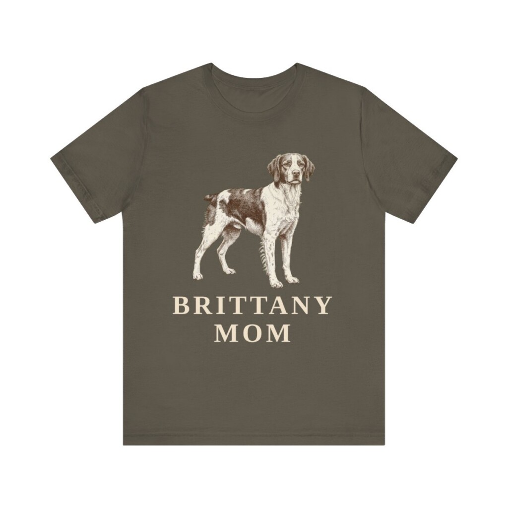 Brittany Mom Shirt, Vintage Dog Sketch Tee, Dog Mom Gift Brittany Mom Shirt, Vintage Dog Sketch Tee, Dog Mom Gift