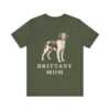 Brittany Mom Shirt, Vintage Dog Sketch Tee, Dog Mom Gift Brittany Mom Shirt, Vintage Dog Sketch Tee, Dog Mom Gift