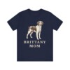 Brittany Mom Shirt, Vintage Dog Sketch Tee, Dog Mom Gift Brittany Mom Shirt, Vintage Dog Sketch Tee, Dog Mom Gift