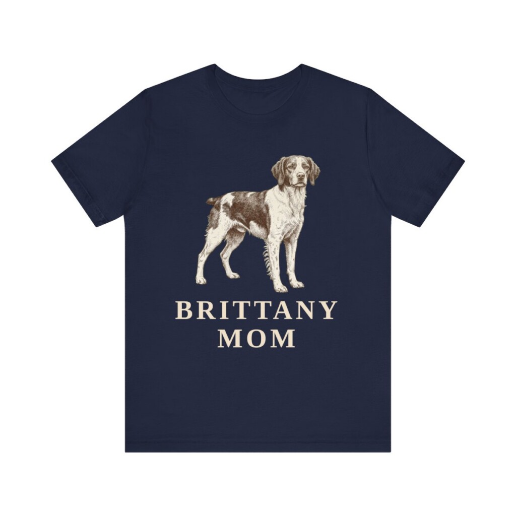 Brittany Mom Shirt, Vintage Dog Sketch Tee, Dog Mom Gift Brittany Mom Shirt, Vintage Dog Sketch Tee, Dog Mom Gift