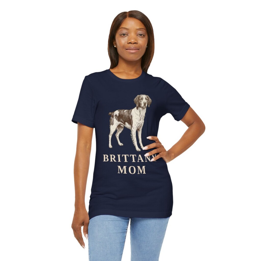 Brittany Mom Shirt, Vintage Dog Sketch Tee, Dog Mom Gift Brittany Mom Shirt, Vintage Dog Sketch Tee, Dog Mom Gift