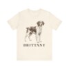 Brittany Lover Shirt, Vintage Dog Sketch Tee, Dog Lover Gift