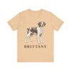 Brittany Lover Shirt, Vintage Dog Sketch Tee, Dog Lover Gift