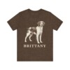Brittany Lover Shirt, Vintage Dog Sketch Tee, Dog Lover Gift