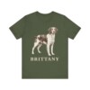 Brittany Lover Shirt, Vintage Dog Sketch Tee, Dog Lover Gift