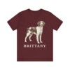 Brittany Lover Shirt, Vintage Dog Sketch Tee, Dog Lover Gift