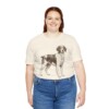 Brittany Lover Shirt, Vintage Dog Sketch Tee, Dog Lover Gift