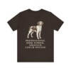 Brittany Humor Shirt, Vintage Dog Sketch Tee, Dog Humor Gift