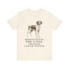 Brittany Humor Shirt, Vintage Dog Sketch Tee, Dog Humor Gift