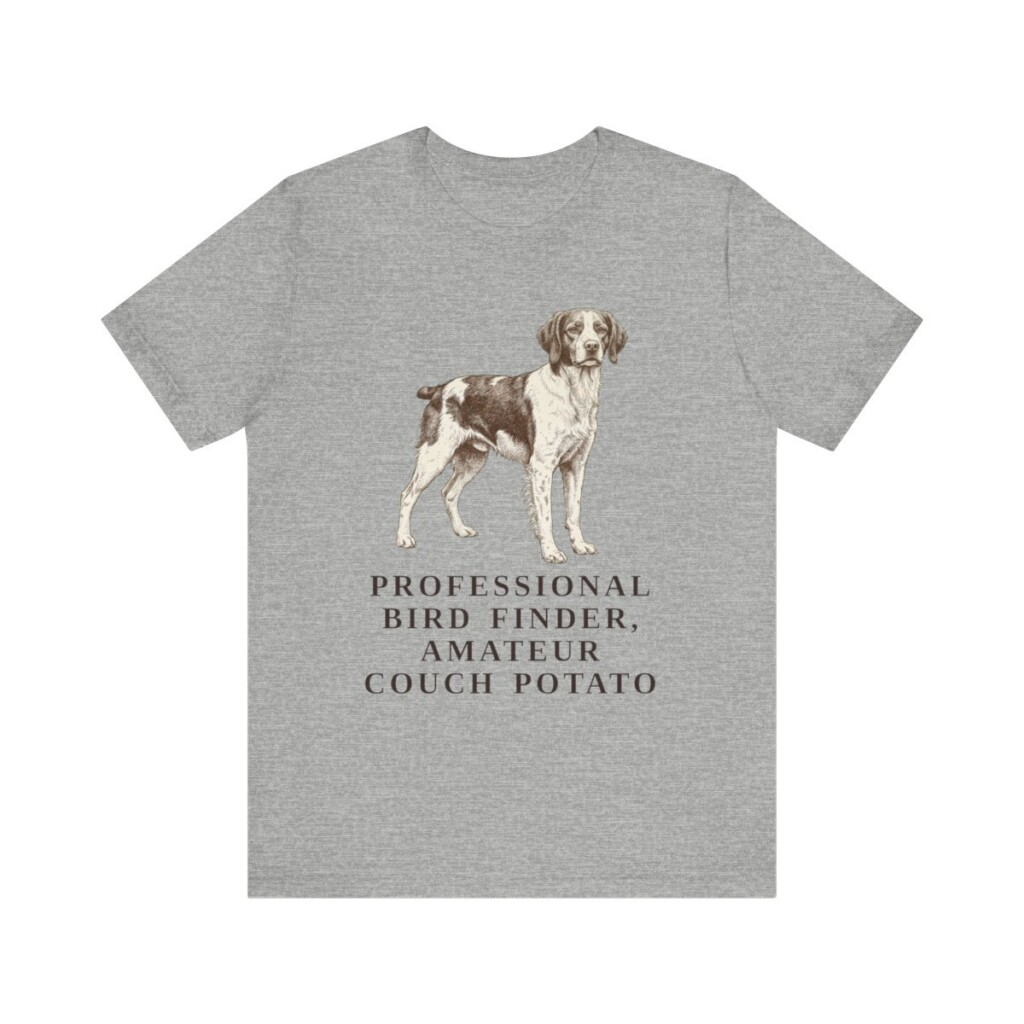 Brittany Humor Shirt, Vintage Dog Sketch Tee, Dog Humor Gift