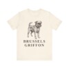 Brussels Griffon Lover Shirt, Vintage Dog Sketch Tee, Dog Lover Gift
