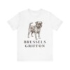 Brussels Griffon Lover Shirt, Vintage Dog Sketch Tee, Dog Lover Gift