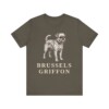 Brussels Griffon Lover Shirt, Vintage Dog Sketch Tee, Dog Lover Gift