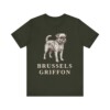Brussels Griffon Lover Shirt, Vintage Dog Sketch Tee, Dog Lover Gift