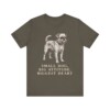 Brussels Griffon Humor Shirt, Vintage Dog Sketch Tee, Dog Humor Gift
