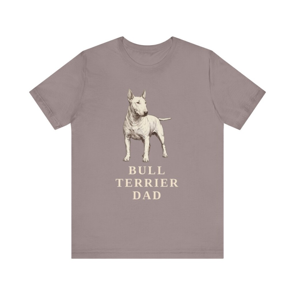 Bull Terrier Dad Shirt, Vintage Dog Sketch Tee, Dog Dad Gift Bull Terrier Dad Shirt, Vintage Dog Sketch Tee, Dog Dad Gift
