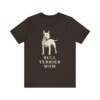 Bull Terrier Mom Shirt, Vintage Dog Sketch Tee, Dog Mom Gift
